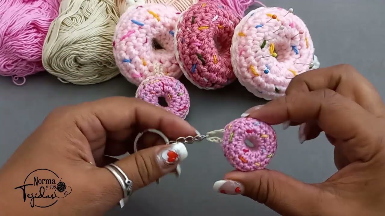 💰Gana dinero con este tejido/inicia tu NEGOCIO/minidonas #crochet #tejidos #amigurumi