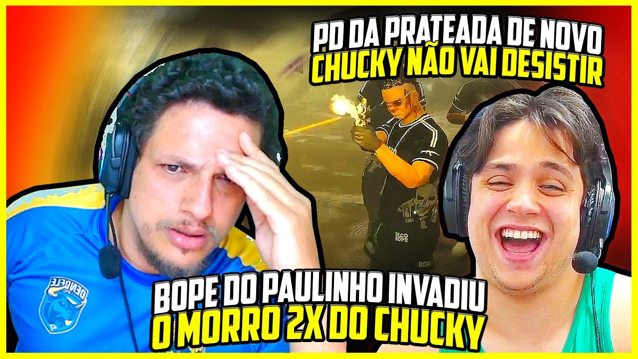 NOVO BOPE tá SINISTRO!😱 PAULINHO o LOKO e o BOPE pegaram o CHUCKY e o ZÓIO na CAPITAL CITY GTA RP