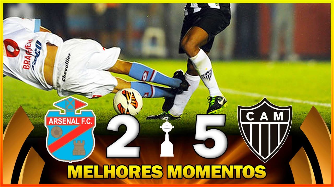 ARSENAL (ARG) 2 x 5 ATLÉTICO MG ● LIBERTADORES 2013 ● FASE DE GRUPOS  ● 2ª RODADA