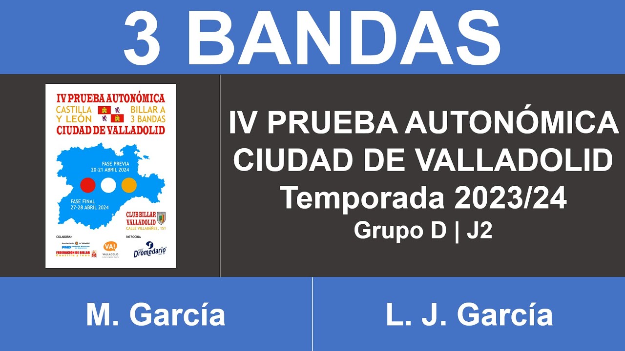 GR D | J2 | M1 | M. Garc&iacute;a - L. J. Garc&iacute;a