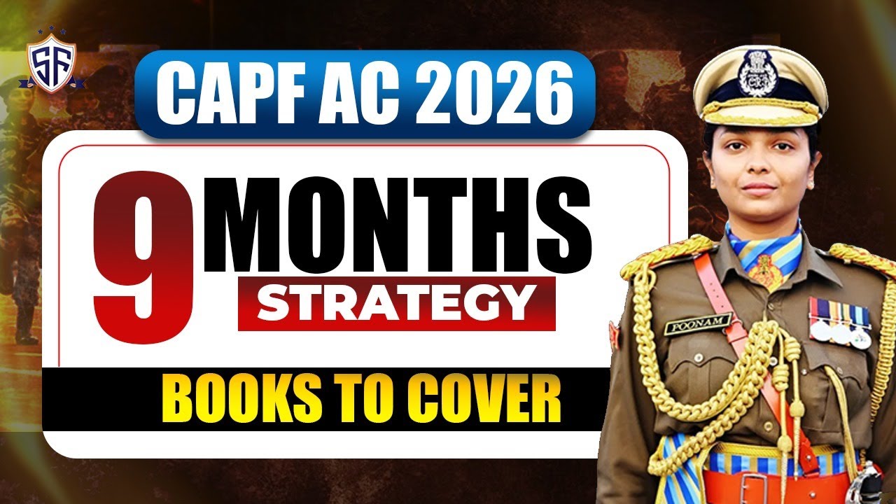 CAPF AC EXAM 2026 Detailed Booklist