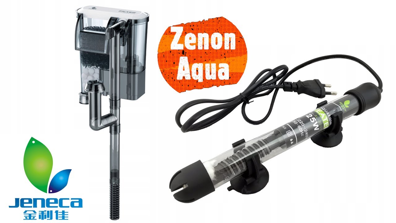 Unboxing Jeneca  Mini Filtr Kaskadowy XP-03 i Grzałka 25W AL-2201 do nano akwarium