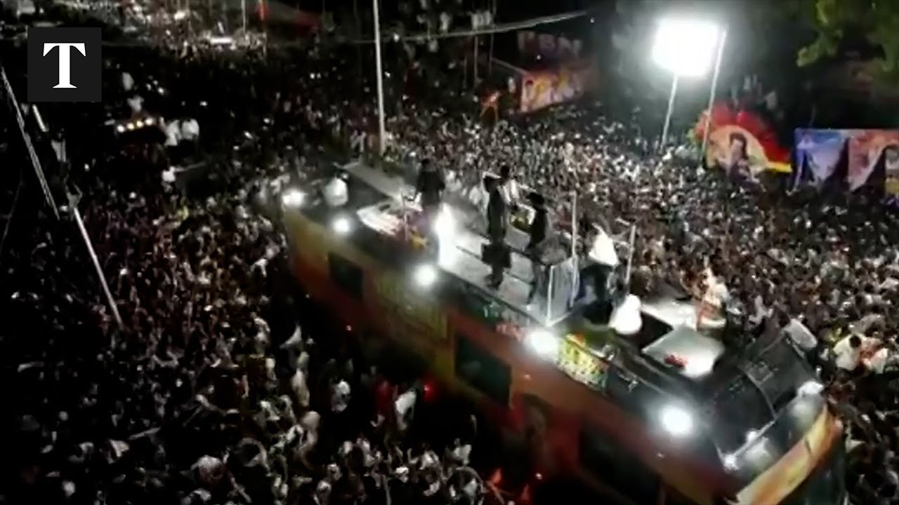 Almost 40 Dead In Vijay Rally Stampede