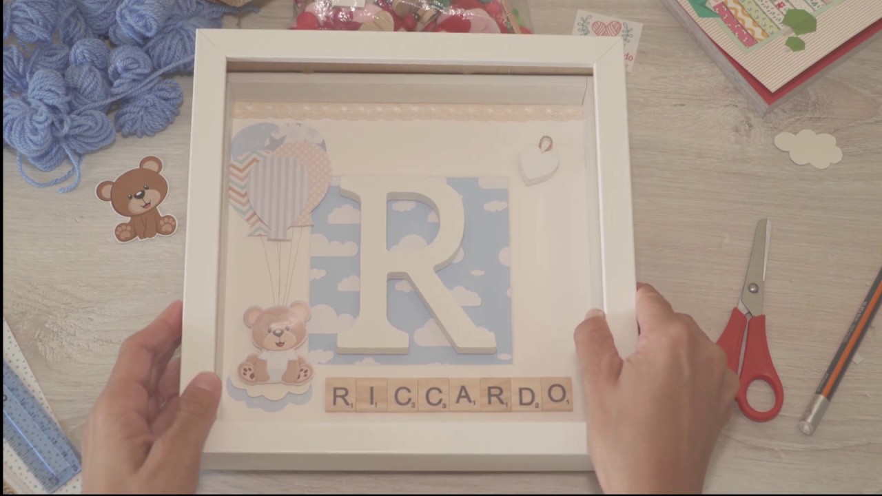 CUADRO SCRAPBOOK FRAME # 1 step by step