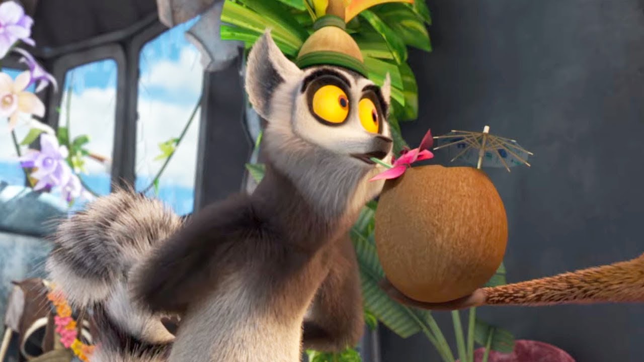 Saúdem Todos o Rei Julien | Clipe Engraçado | Madagascar | Desenhos Animados