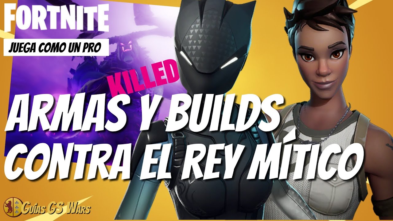 ARMAS y BUILDS Para Vencer al REY de la TORMENTA MÍTICO | FORTNITE Salvar el Mundo Armas Míticas