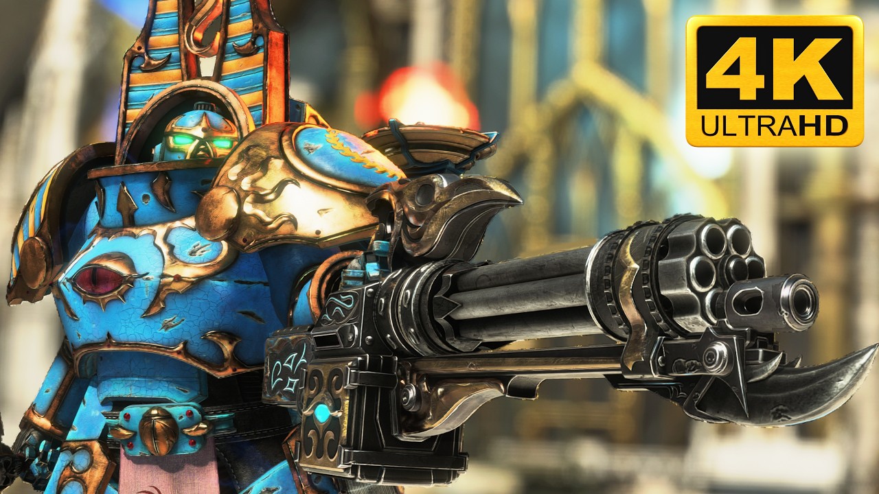 SCARAB OCCULT TERMINATOR + SOULREAPER CANNON! - Warhammer 40k: Space Marine 2 + Mods (4K)