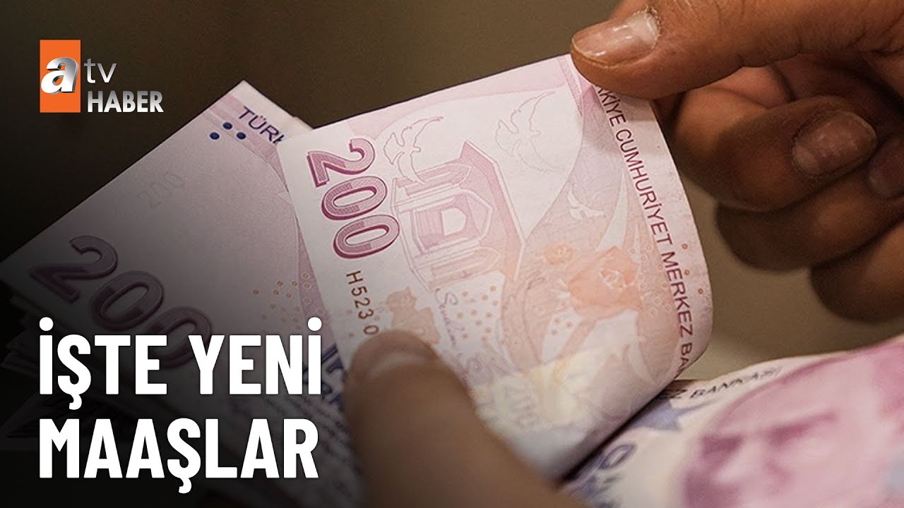Son enflasyon verisiyle maaşlar nasıl değişti? - atv Ana Haber 5 Ocak 2026