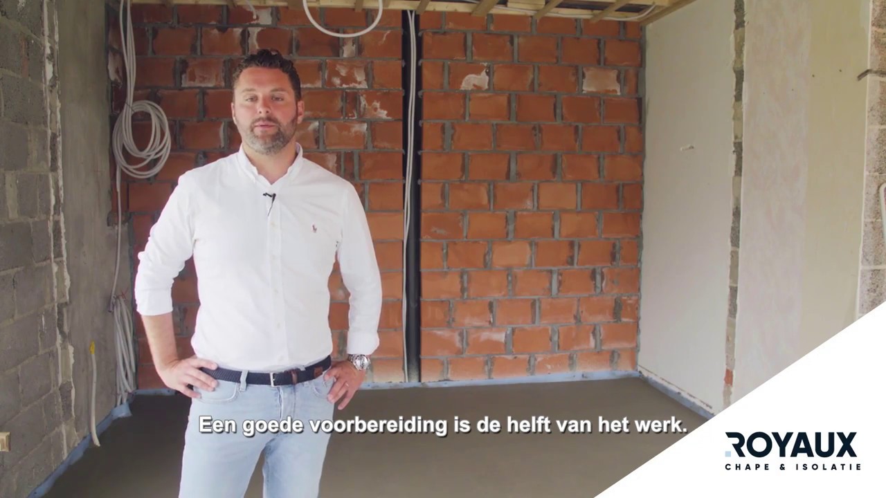 Royaux | Waar let ik op bij het plaatsen van een chape?