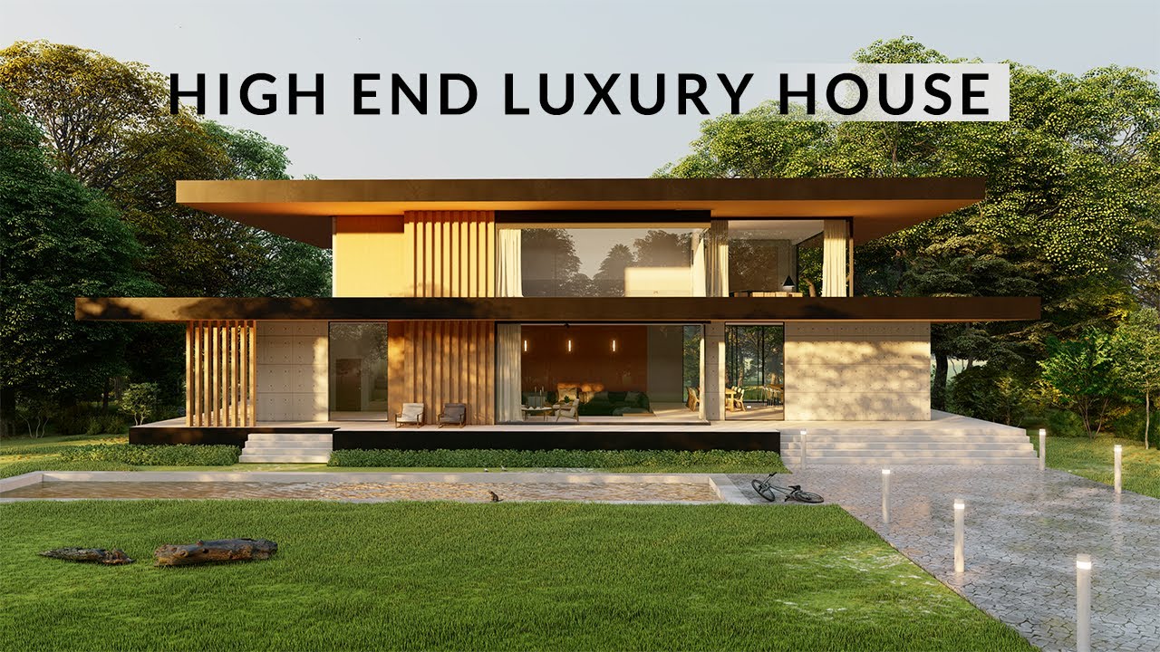 High End Luxury House I Minimalist Architecture by LAA Design Studio