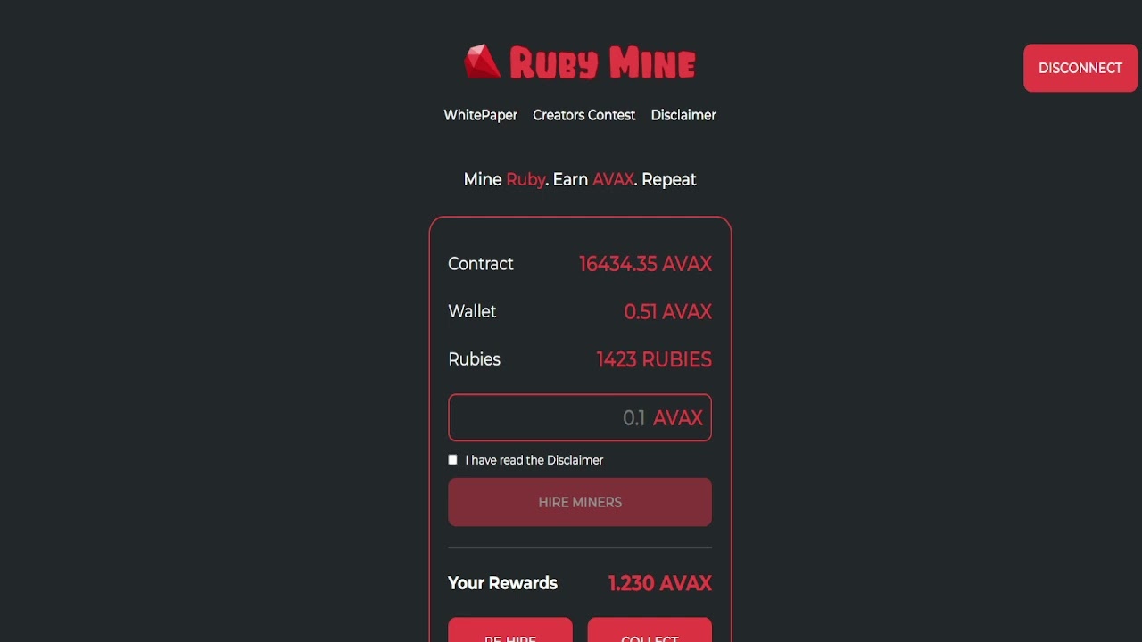 RUBY AVAX MINER | COULD THIS BE THE END OF RUBY MINE???