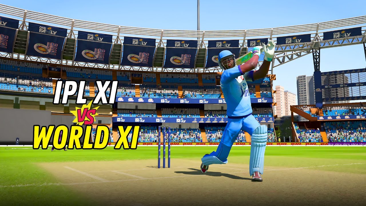 🤯IPL XI vs WORLD XI - High Scoring Drama And HITMAN Special Knock🔥 | IPL 11 VS WD 11 | CRICKET 24