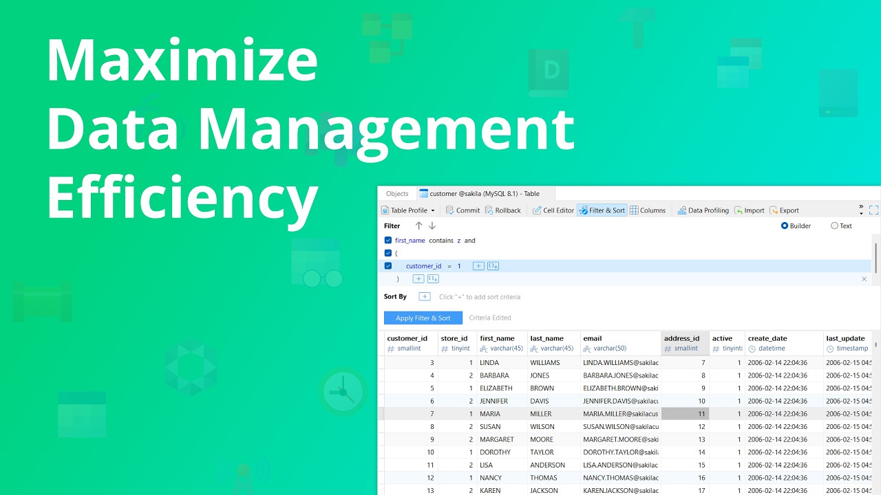 How to maximize your data management efficiency?