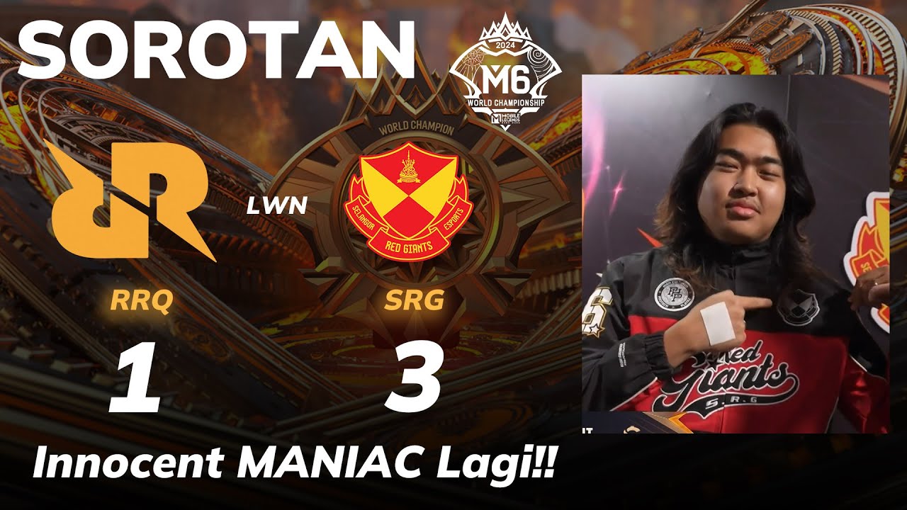 Sorotan: RRQ 1-3 SRG | Lower Bracket | Knockout Stage | MLBBM6