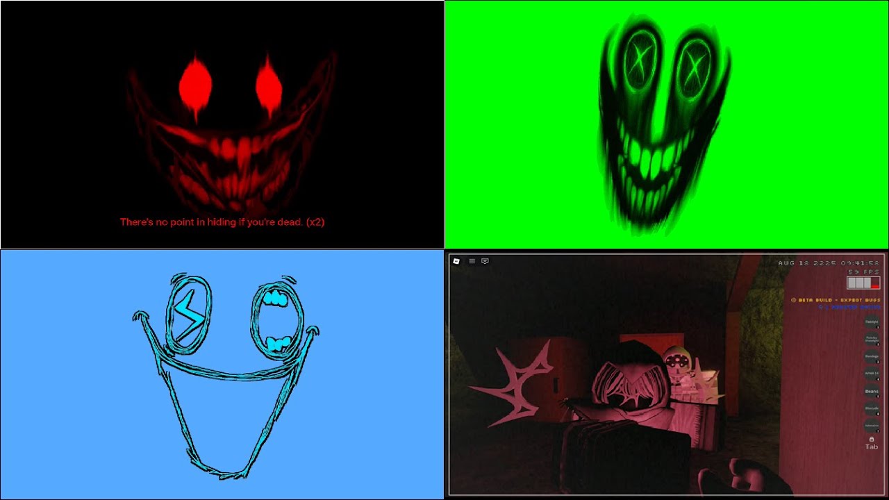 (Outdated) Roblox - Rooms Found Footage Renovated Almost All Jumpscares (Updated V2)