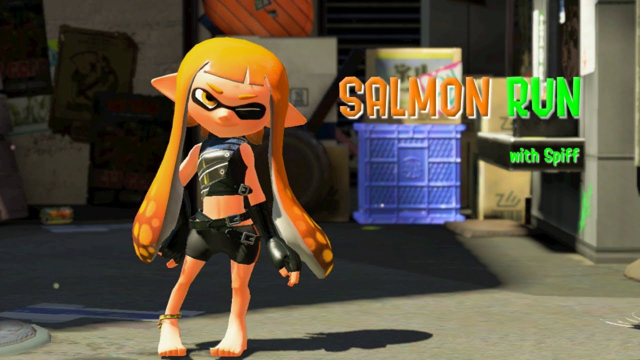 [Splatoon 2] Salmon Run with Spiff 2