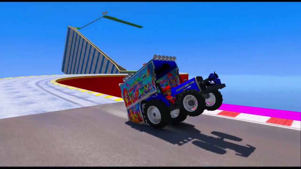 GTA:5 World's Highest ! 😱🫨🫨 TRIED THE IMPOSSIBLE 😫🫨 SUPER MEGA RAMP CHALLENGE ! INDIAN All DJ
