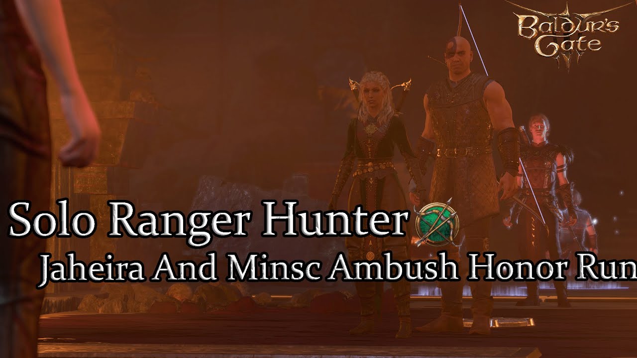 Solo Hunter Ranger Temple Of Bhaal Honor Run Part 84