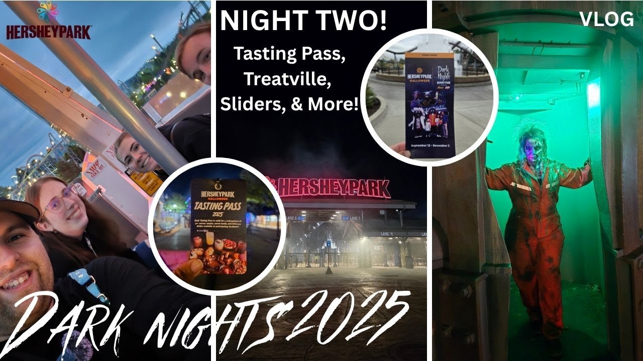 VLOG: Тёмные ночи 2025! Ночь вторая! Дегустационный абонемент, Treatville, слайдеры и многое друг...