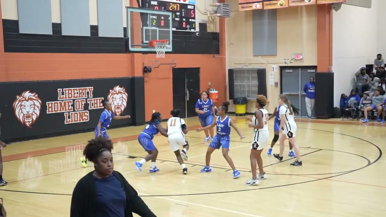 TOP MIDDLE SCHOOL TEAM McNair 8th Grade Girls Basketball vs. Liberty Middle 2023 (Full Game)