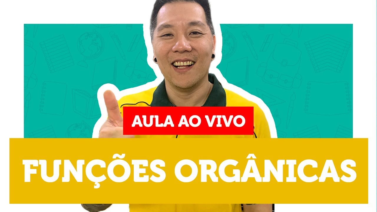 Funções orgânicas | AULA AO VIVO DE QUÍMICA — ENEM 2020