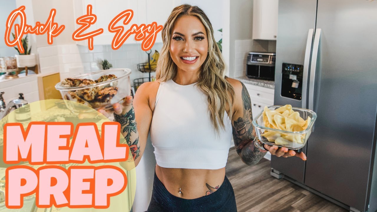 MEAL PREP WITH ME! Quick & Simple Meals