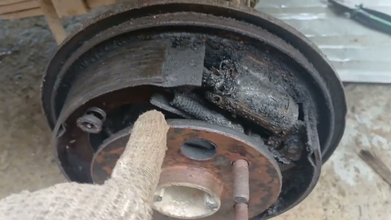 rem tangan tidak kencang, serta cara melepas kampas brake pad dan master rem tromol granmax avanza