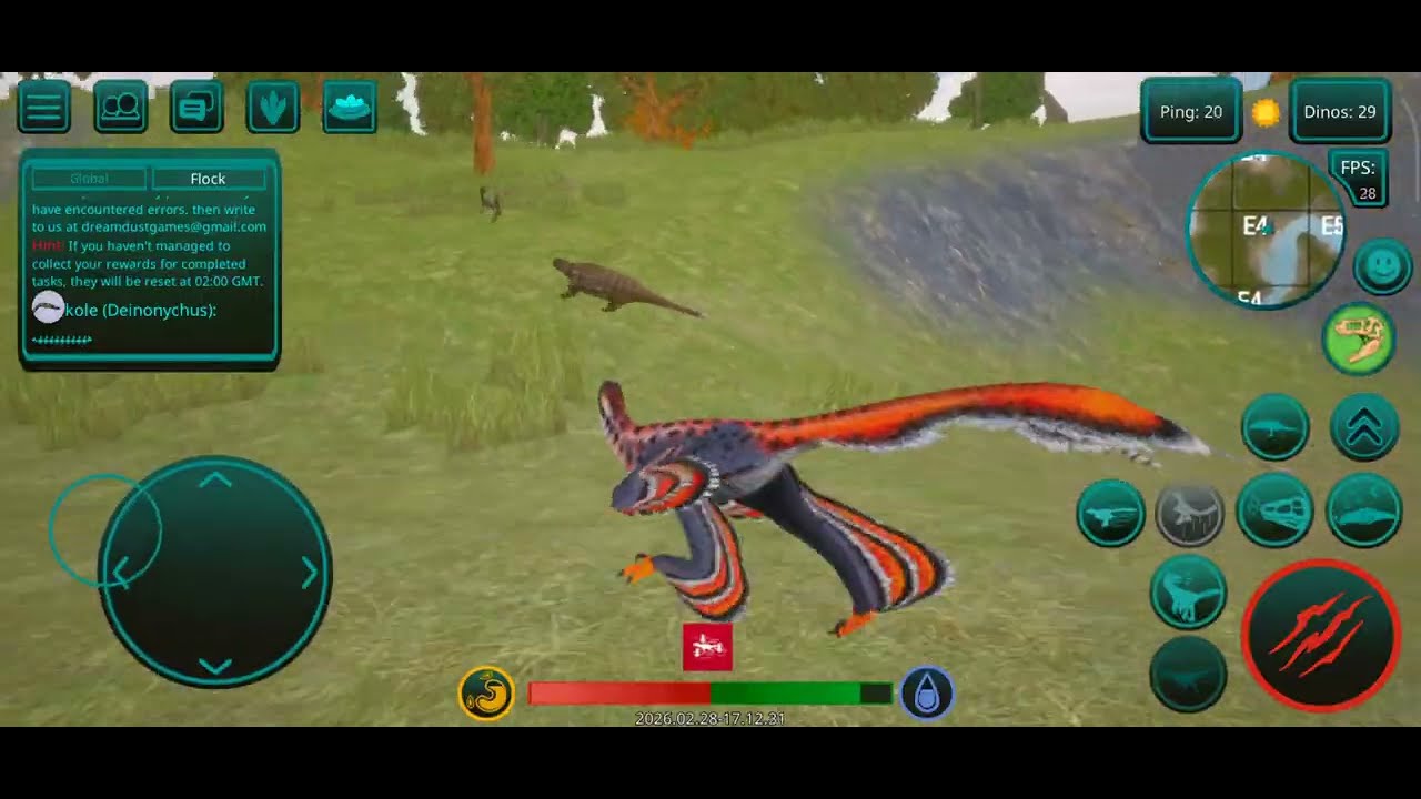Changyuraptor Gameplay in The cursed dinosaur isle 🦖🦕