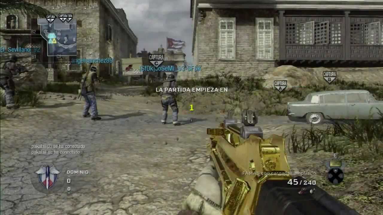 Call of Duty Black Ops 48-1 en Dominio Villa Famas de Oro [HD] Comentado por Willyrex