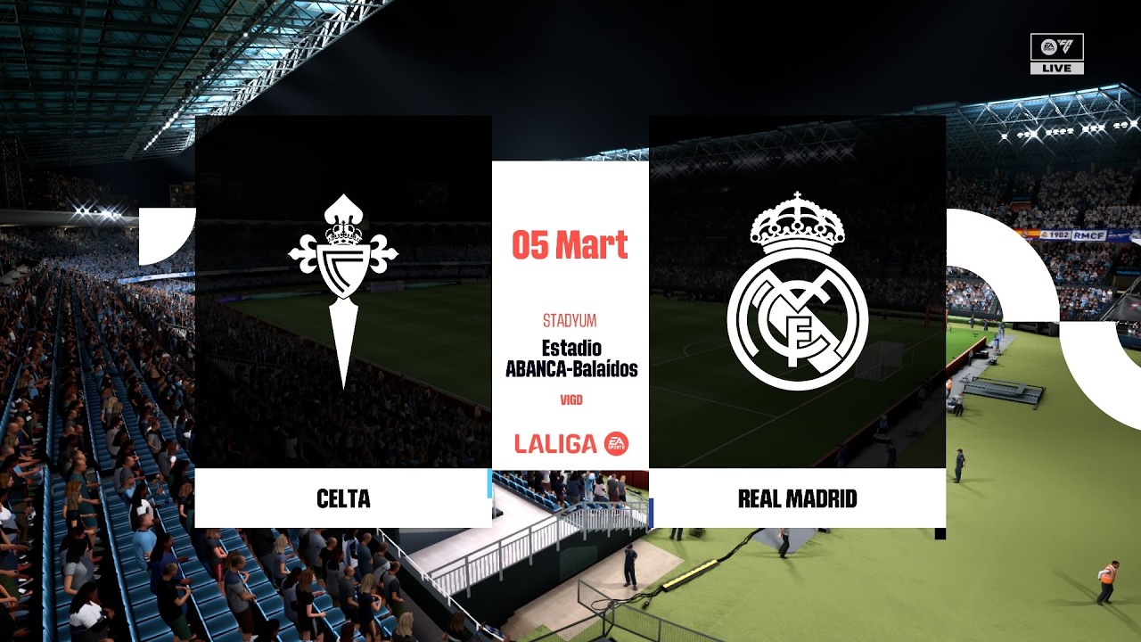 CELTA-REAL MADRİD|LALİGA|FC|