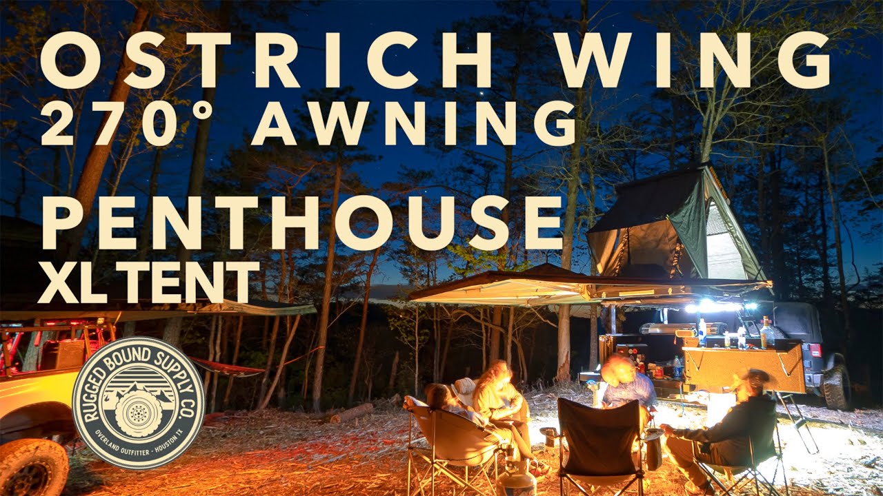 Ostrich Wing 270 Awning and Penthouse XL RTT Walk Through