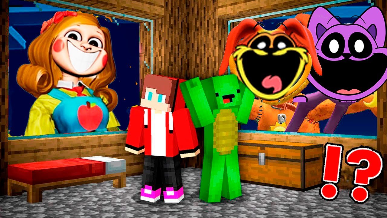 Scary MISS DELIGHT , CatNap and DogDay kidnapped JJ and Mikey From Poppy Playtime: Chapter 3 Maizen