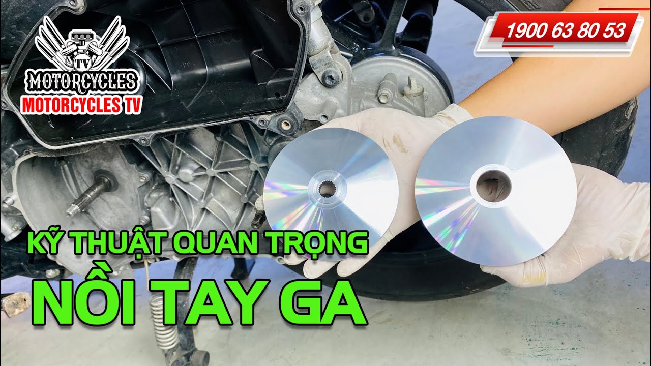 Video 662: Dạy Sửa Xe Các Vấn Đề Chuẩn Khi Muốn Nồi Xe Ga Chạy Êm Bền | Motorcycles TV