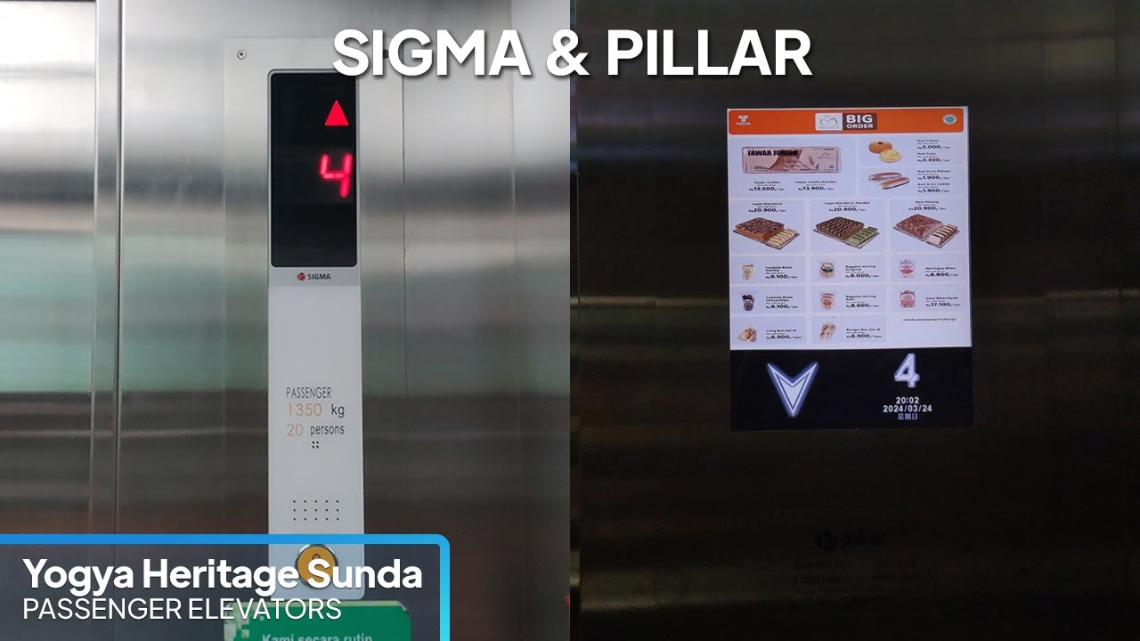 Sigma & Pillar Traction Elevators - Yogya Heritage Sunda, Bandung