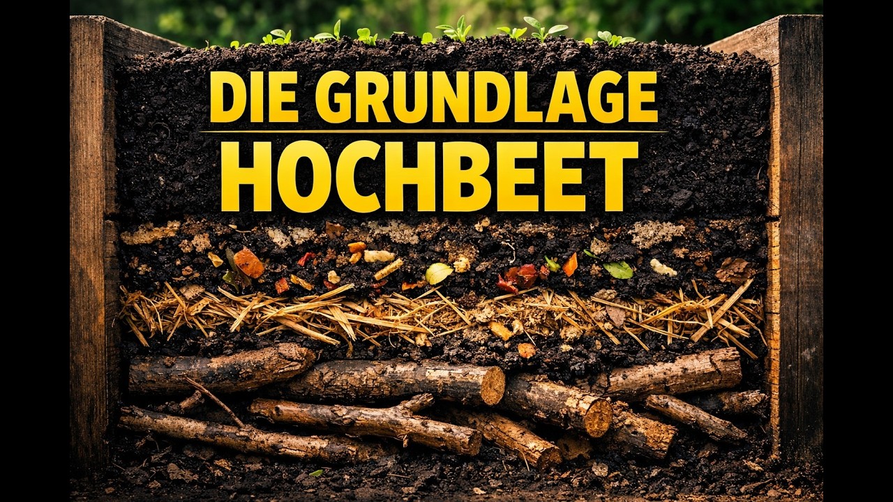 Hochbeet richtig aufbauen – Die komplette Grundlage von Anfang an !