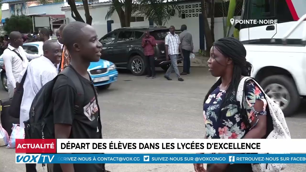 Départ des élèves des lycées d'excellence de Mbounda et d'Oyo