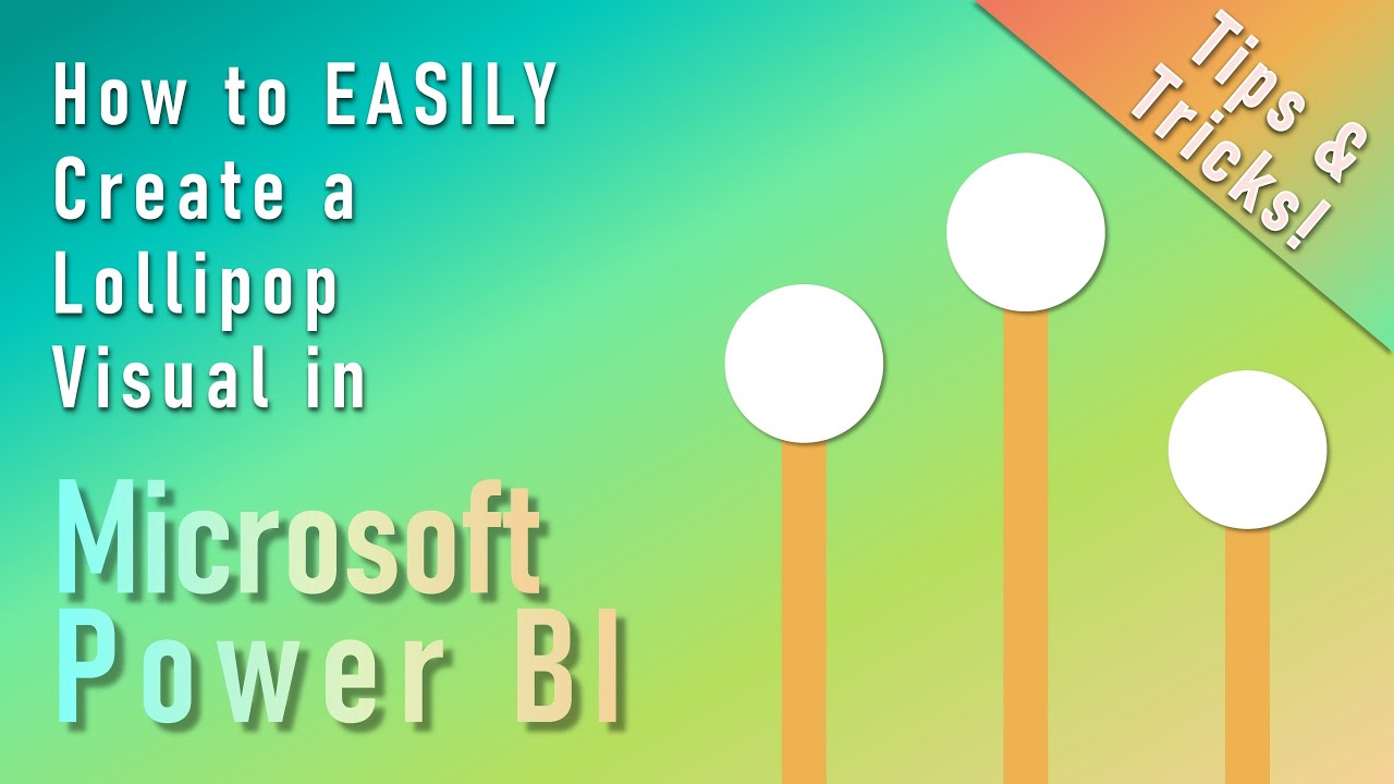 How to EASILY Create a Lollipop Visual in Microsoft Power BI