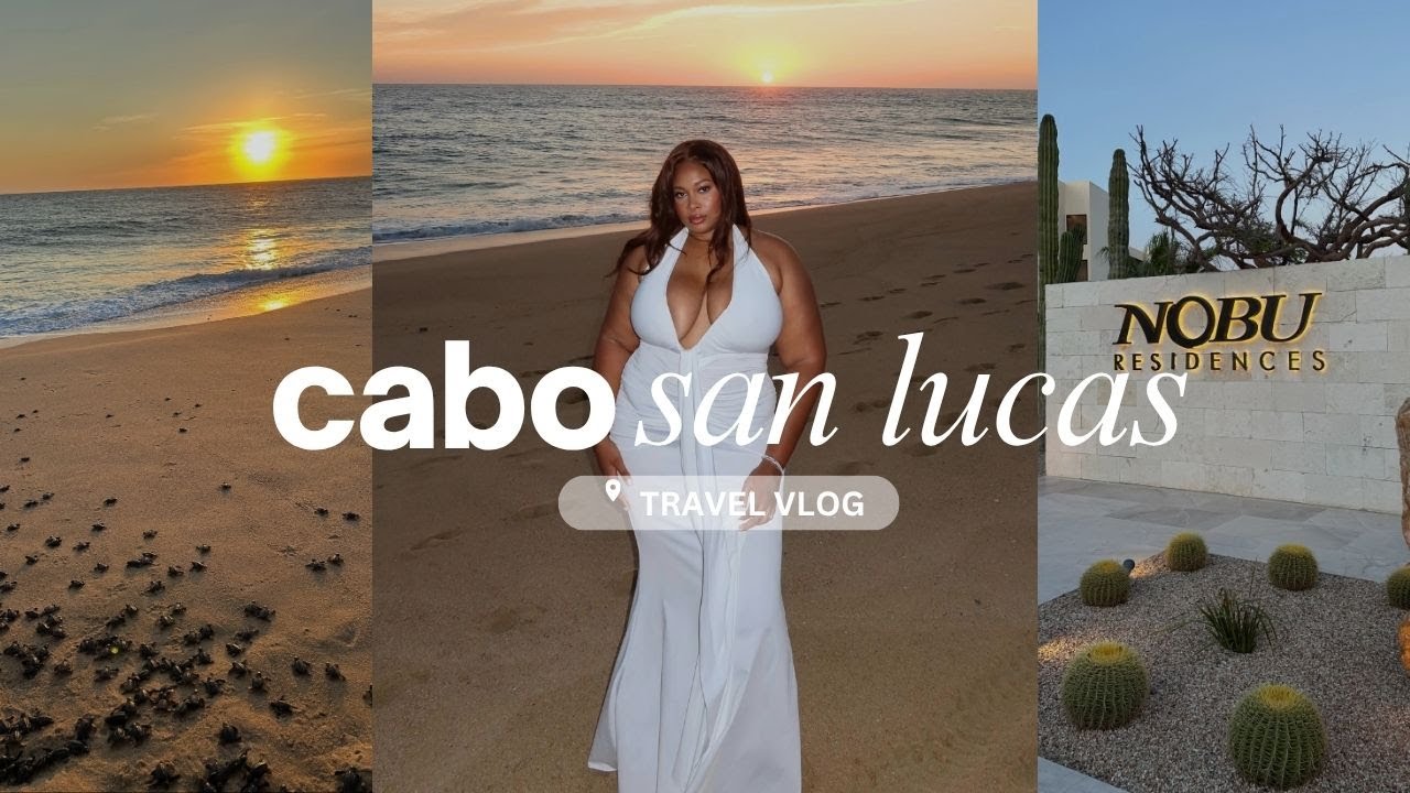 CABO VLOG: мой день рождения, отель Nobu Los Cabos, расслабляющая атмосфера, черепахи и многое др...