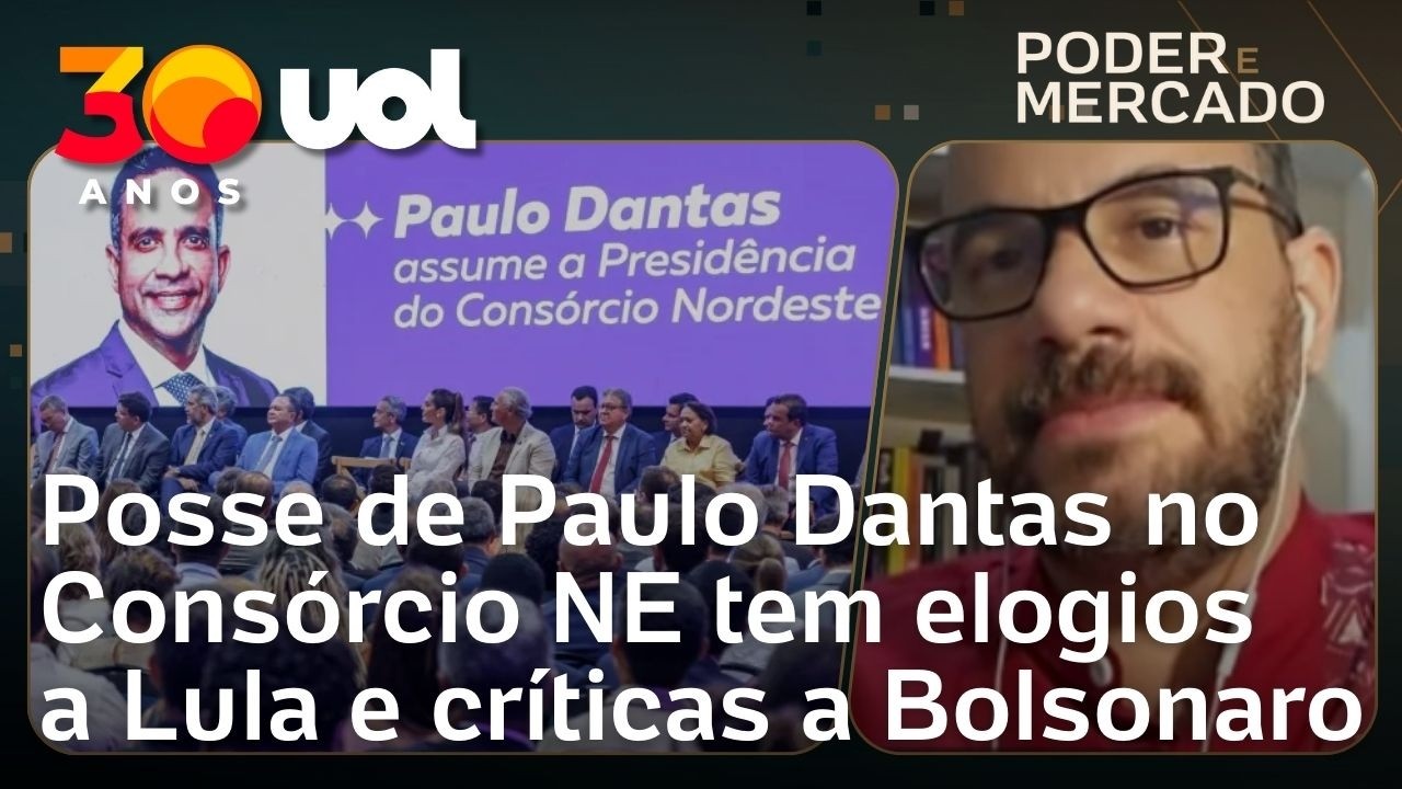 Posse de novo presidente do Consórcio NE vira ato pró-Lula e anti-Bolsonaro | Carlos Madeiro