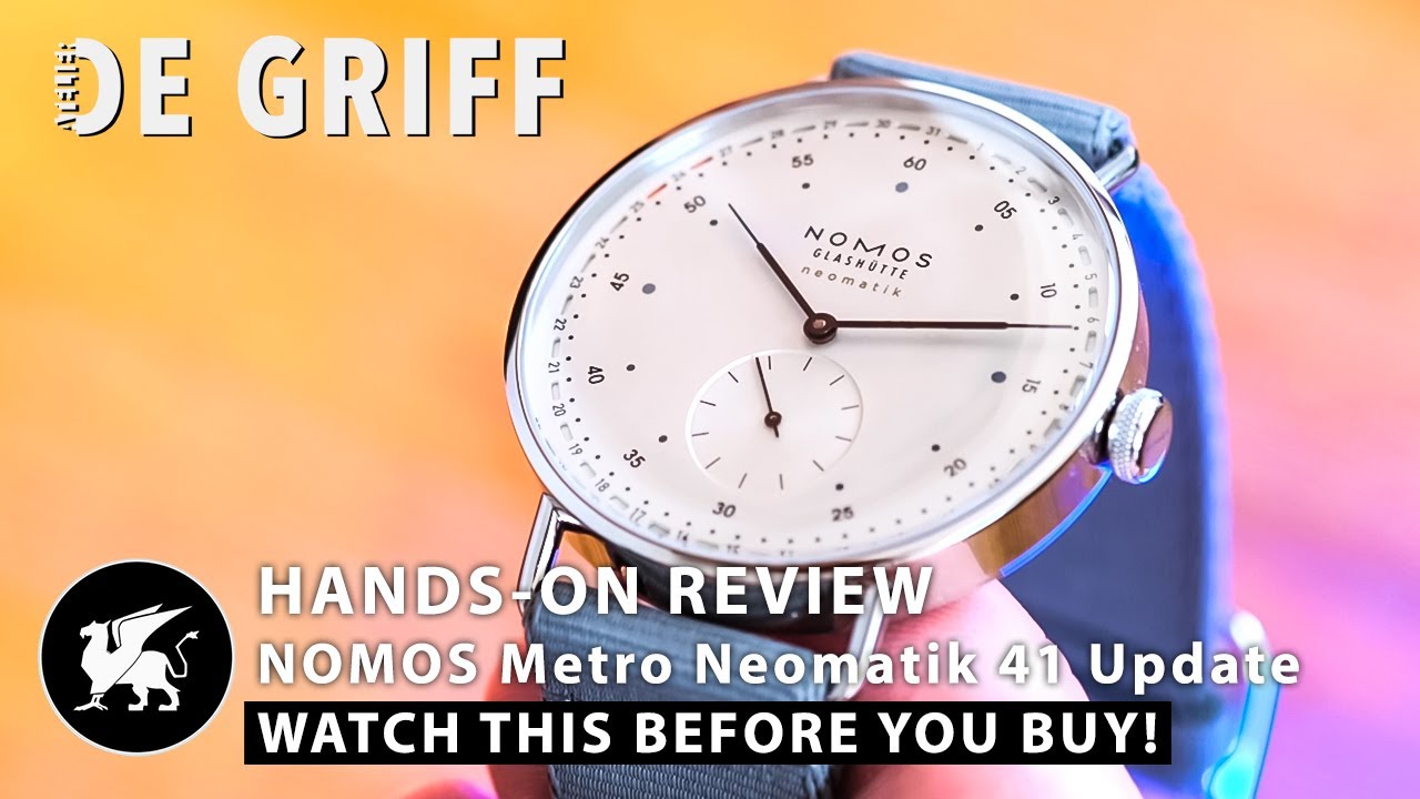 In-depth review of the NOMOS Metro Neomatik 41 Update - Watch this BEFORE you buy - ATELIER DE GRIFF