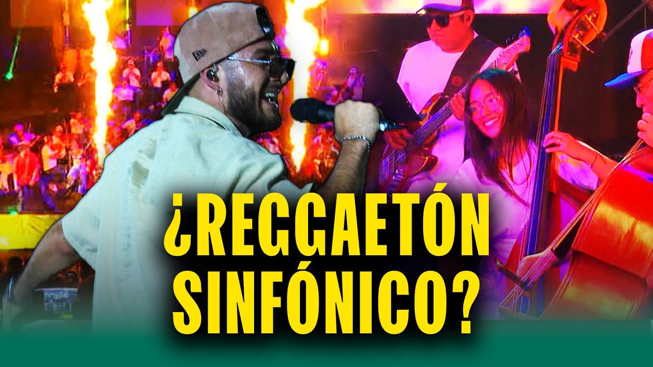 El choque de dos mundos: Flow y violines te arman la fiesta con reggaetón sinfónico