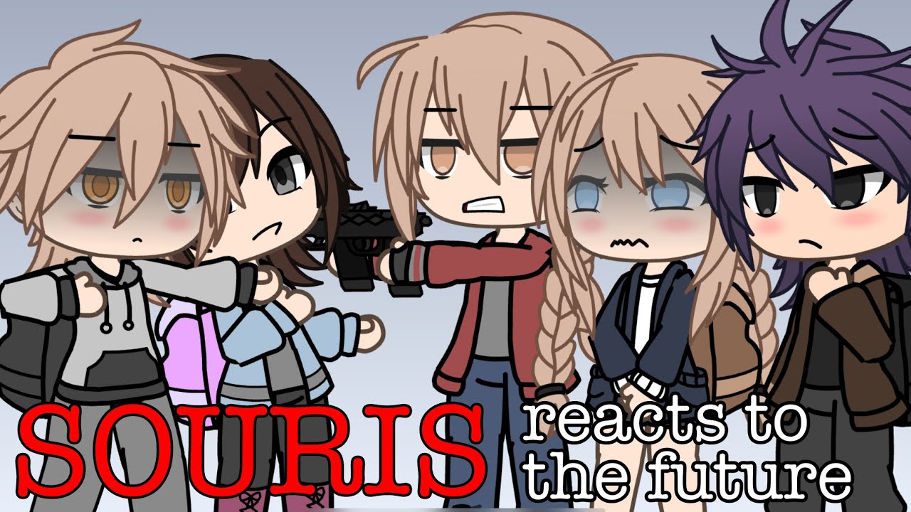 Souris reacts to the FUTURE || Souris on Webtoon // Andy X October // Gacha reaction video
