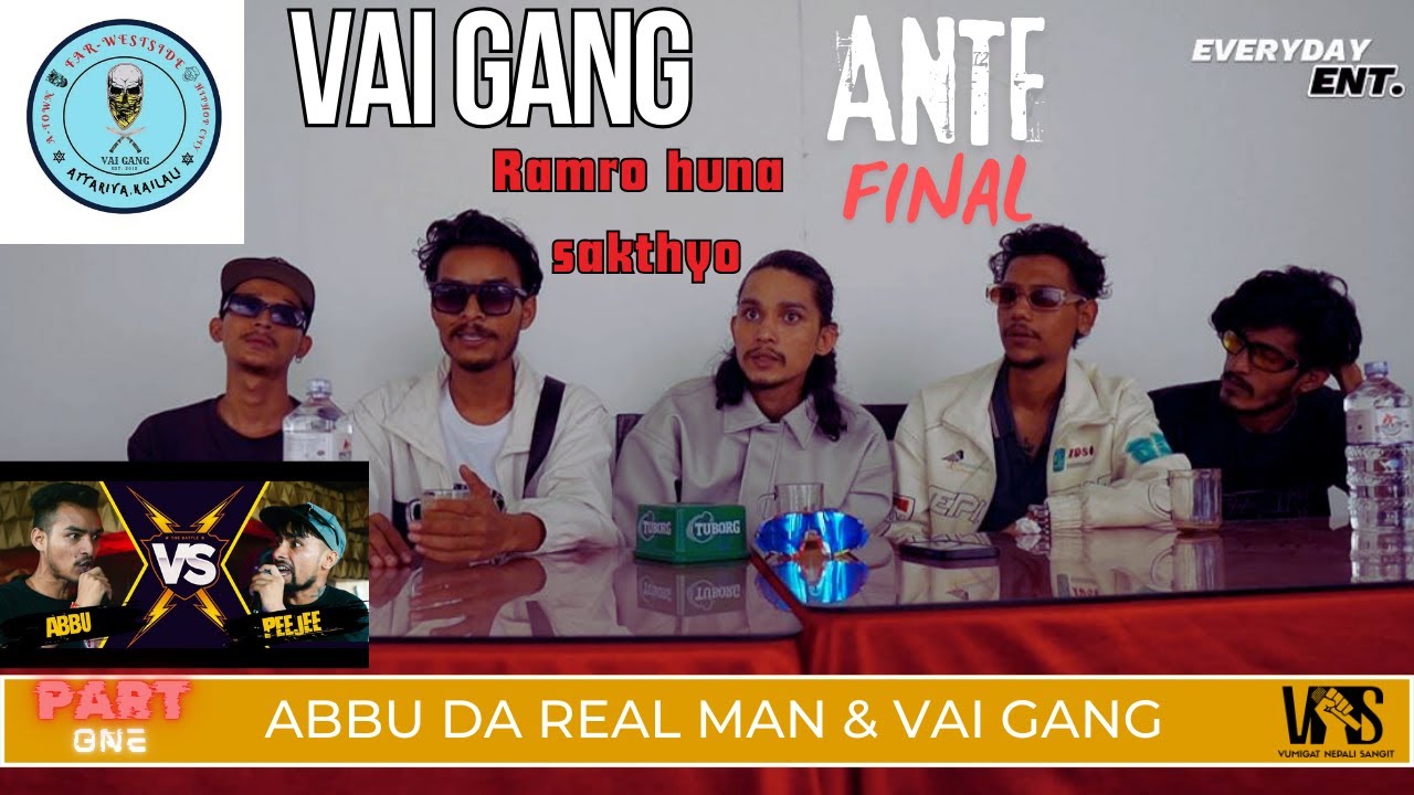 ABBU & Vai Gang || ANTF Jamup Final ||They didn't call me || Nephop Ko Shreepech Full Story (Part 1)