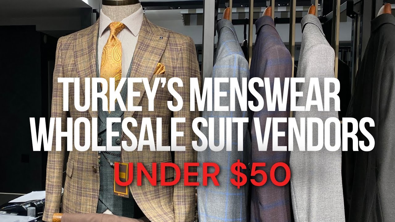 WHOLESALE CLOTHING VENDORS TO LAUNCH YOUR BRAND IN 2025 | MENS SUITS FOR UNDER $50 |CASABA 🇹🇷
