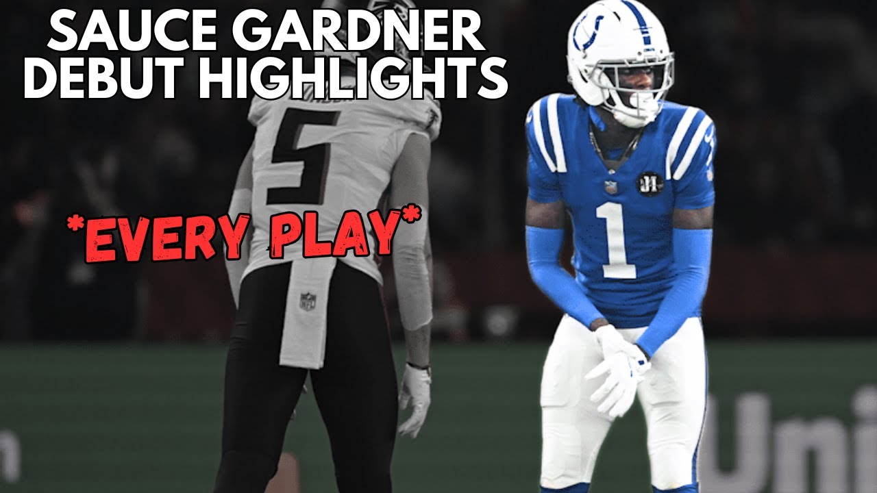 Sauce Gardner Colts Debut🔥 | NFL Week 11 Highlights