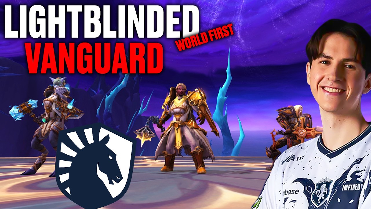 WORLD FIRST Lightblinded Vanguard | Frost Mage Pov | Liquid Imfiredup