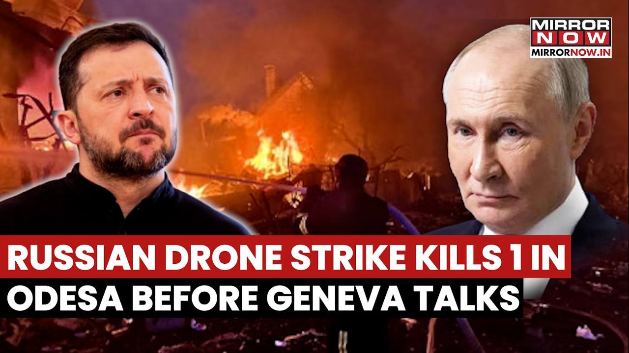 Russia Attacks Port Near Odesa, Kills Brothers Near Front Line Ahead Of Geneva Talks