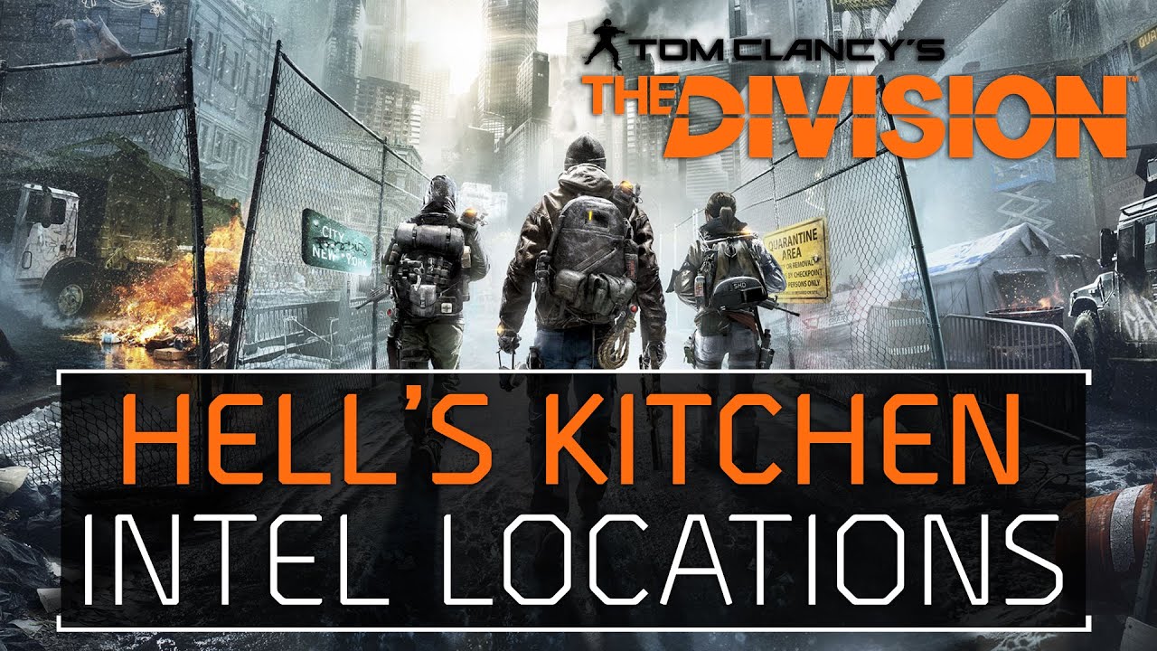 The Division &bull; Hell's Kitchen Intel Locations Echos, Guides, Phones, Incidents, Agents, & Drones
