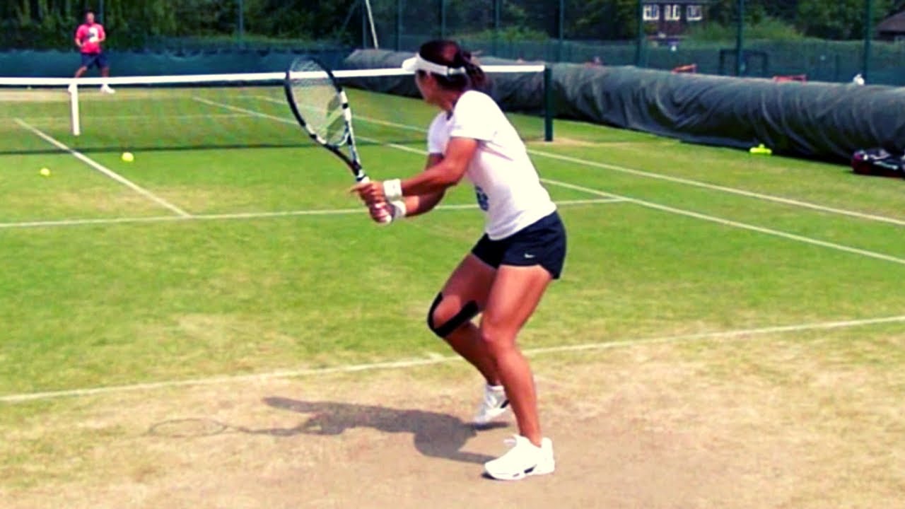Li Na Forehands and Backhands In Slow Motion - WTA Tennis