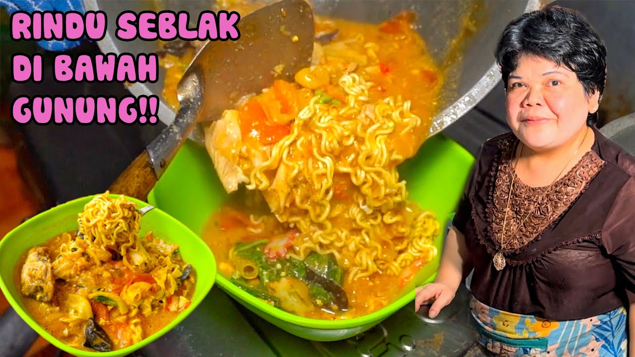 SEBLAK YG BENERAN BIKIN KANGEN.. RELA TURUN GUNUNG BUAT MAKAN SEBLAK INI LAGI!!